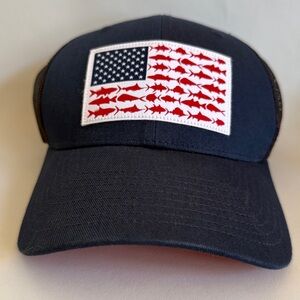Columbia PFG Fish Flag Mesh Snapback